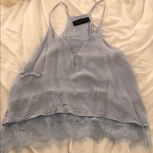 AKIRA lace detailed tank top